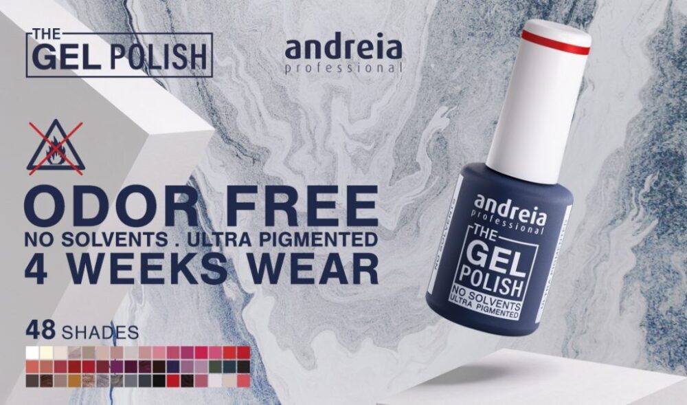 Esmalte The Gel Polish Andreia No Solvents - Andreia Professional