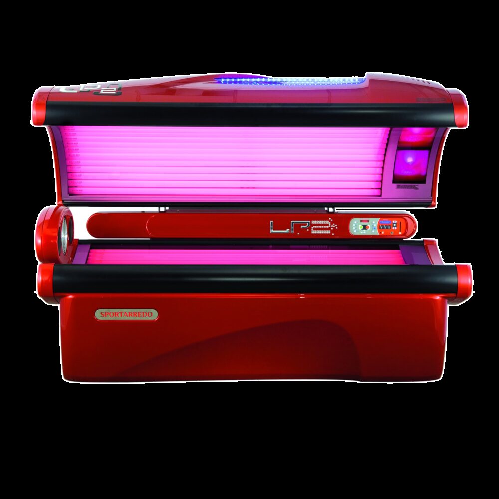 Solarium Sportarredo LP2 Rojo